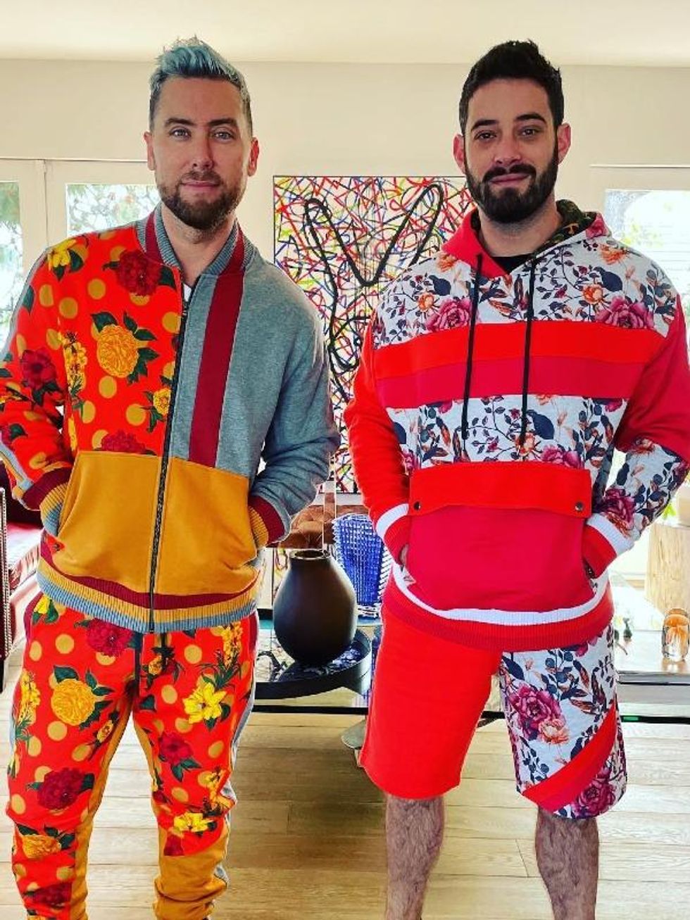 Lance Bass and Michael Turchin