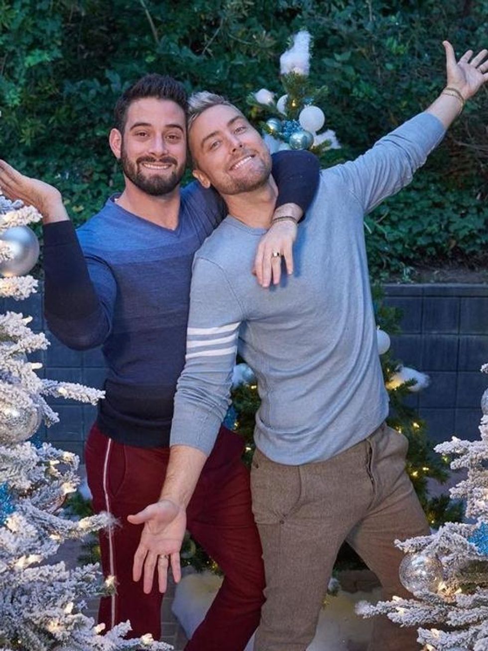 Lance Bass and Michael Turchin