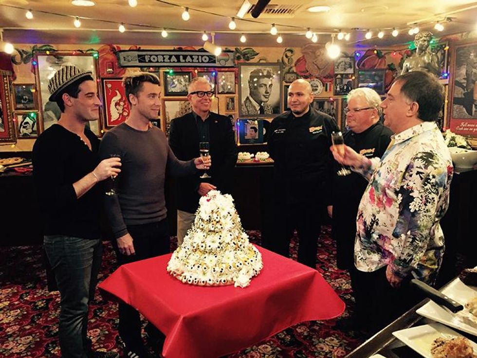 Lance Bass Wedding Food