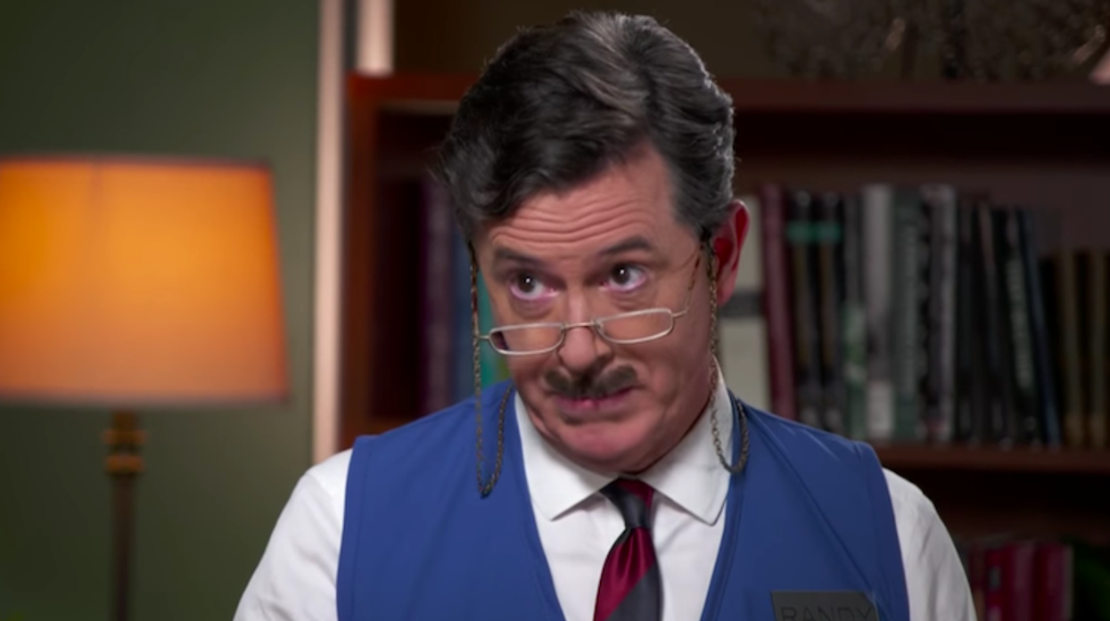 Late Show Stephen Colbert Barack Obama