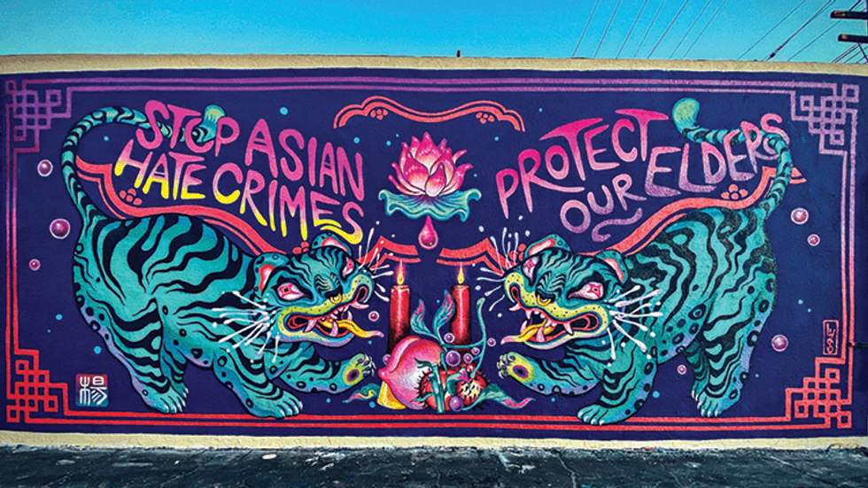 Lauren YS's Murals Fight Hate With Paint