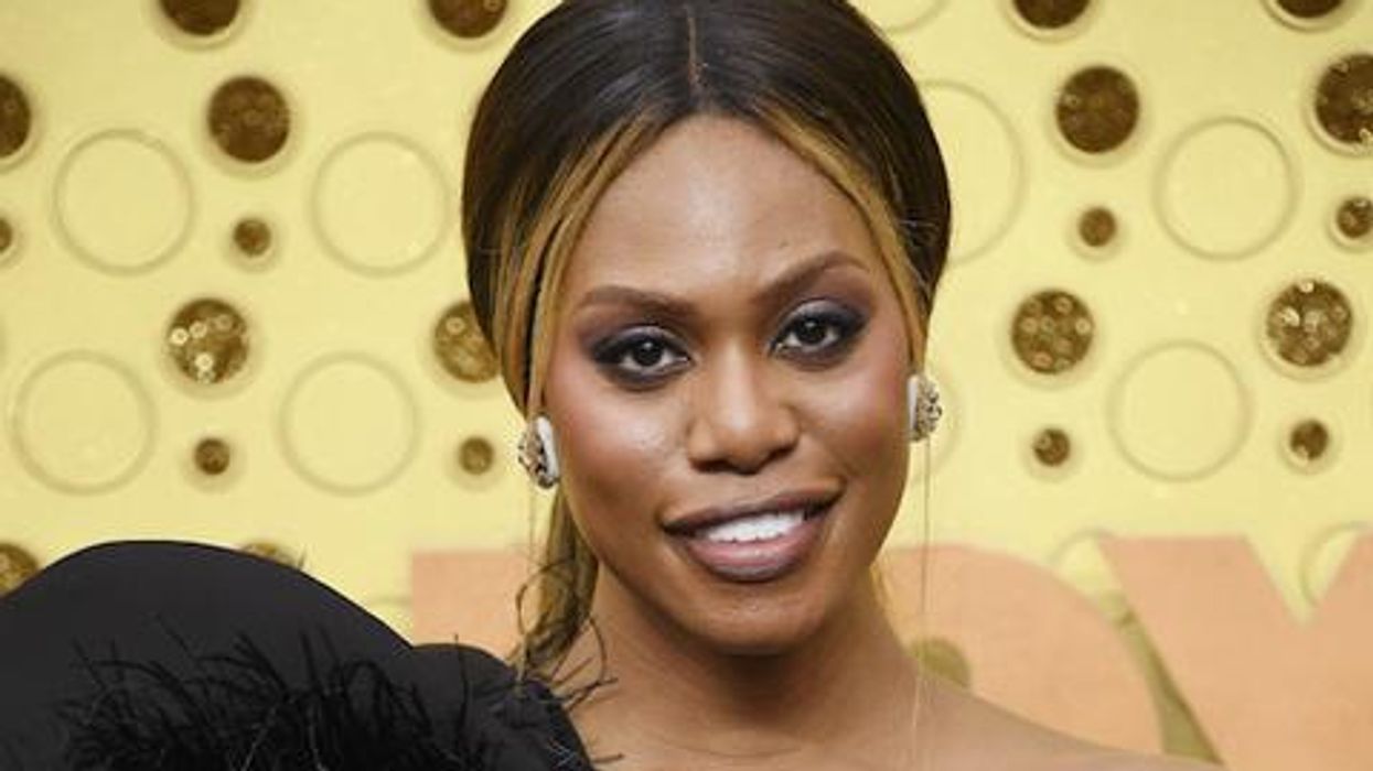 Laverne Cox at the 2019 Emmy's