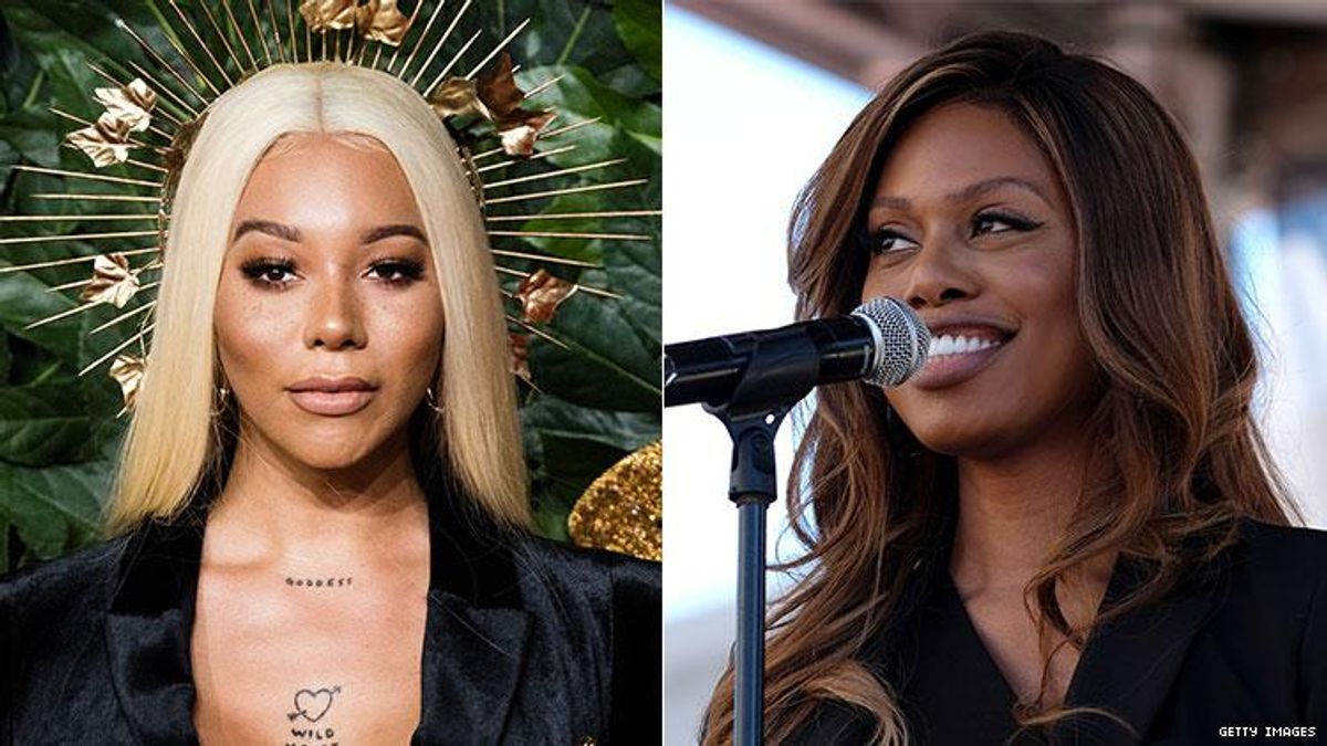 Laverne Cox, Munroe Bergdorf Share Powerful Messages at Women’s March