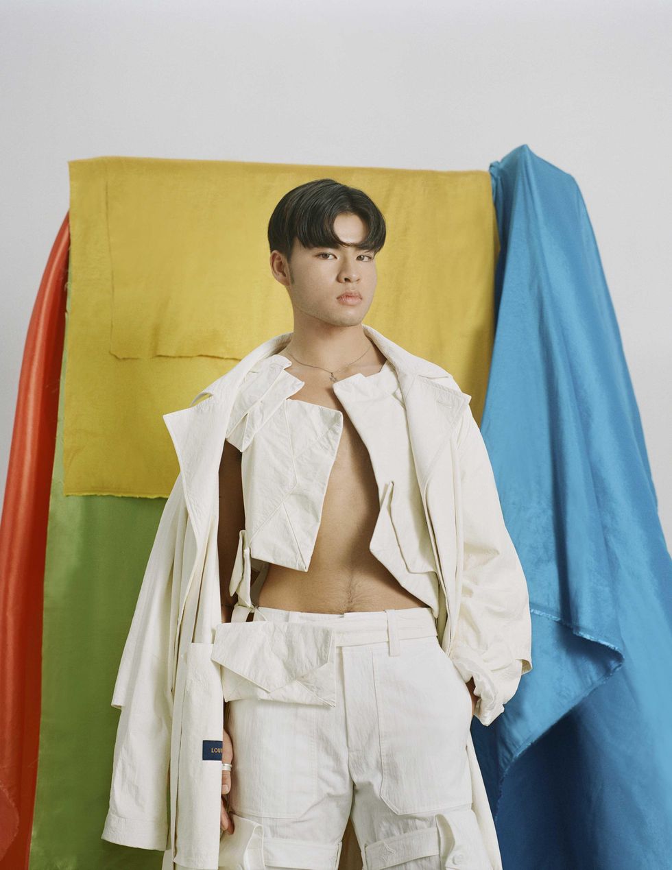 Laverne Cox on the cover of Out Magazine February 2020.