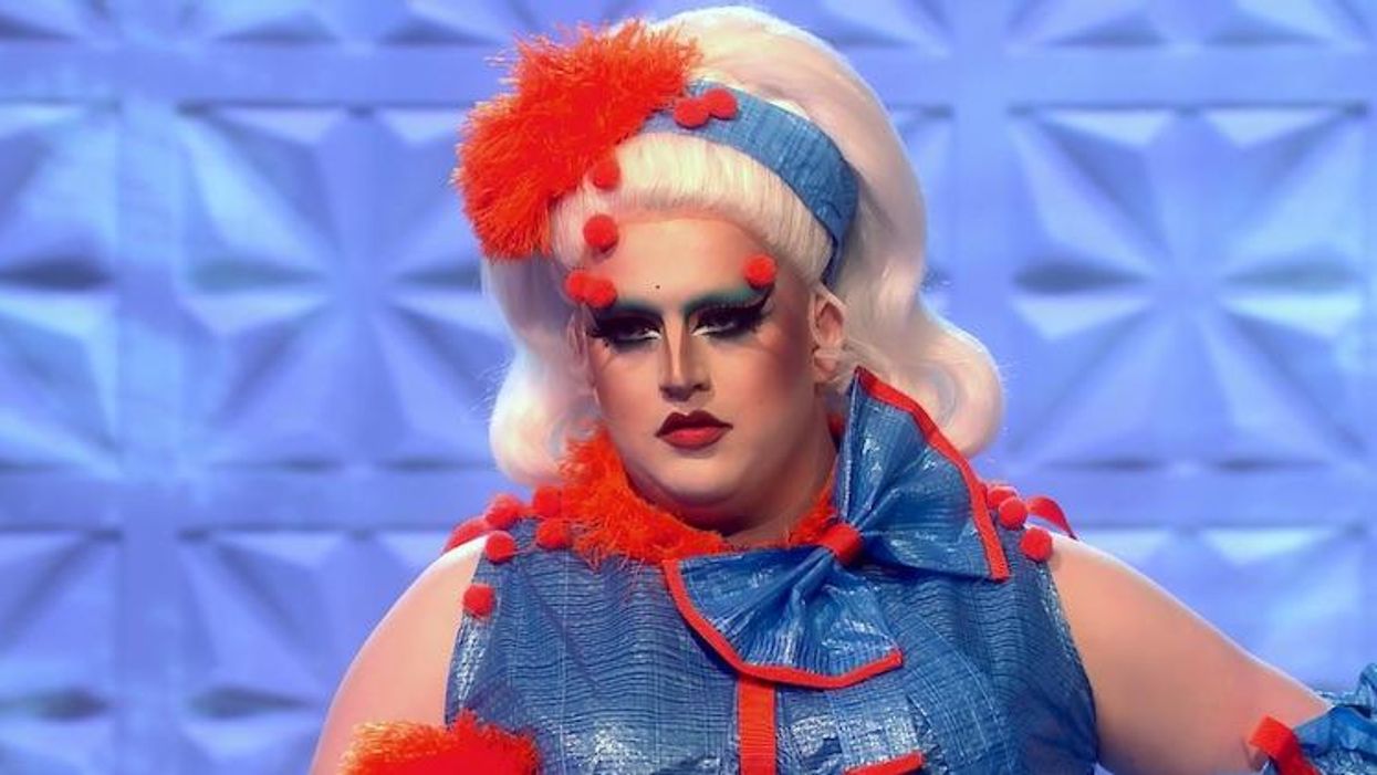 Lawrence Cheney in drag Race U.K.