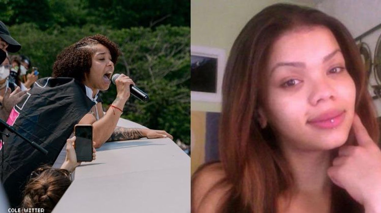 Layleen Polanco and her sister Melanie brown