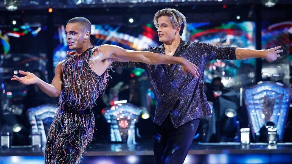 Layton Williams and Nikita Kuzmin on Strictly Come Dancing season 21