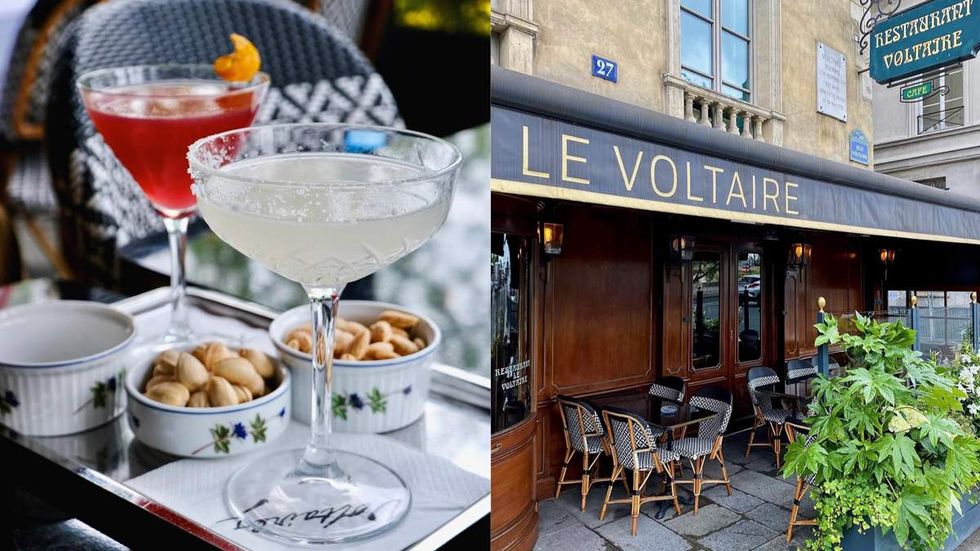 Le Voltaire restaurant in Paris
