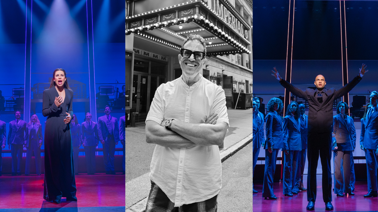 Lea Michele Michael Mayer Nicholas Christopher