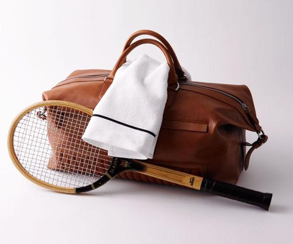 Leather Duffel Bag by Ralph Lauren, $1,450