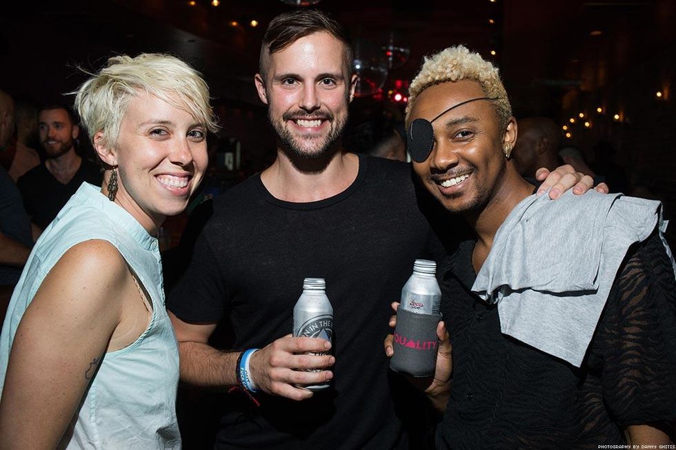 (Left to Right) Ann Marie Del Bello, Cooper Cheatham, Jerome Lamaar