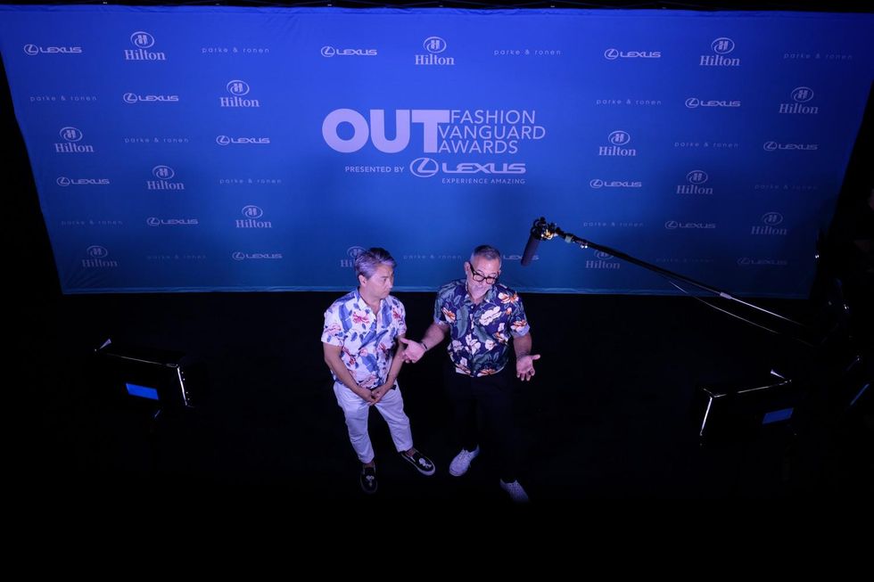 Legendary designers Parke Lutter and Ronen Jehezkel of Parke & Ronen