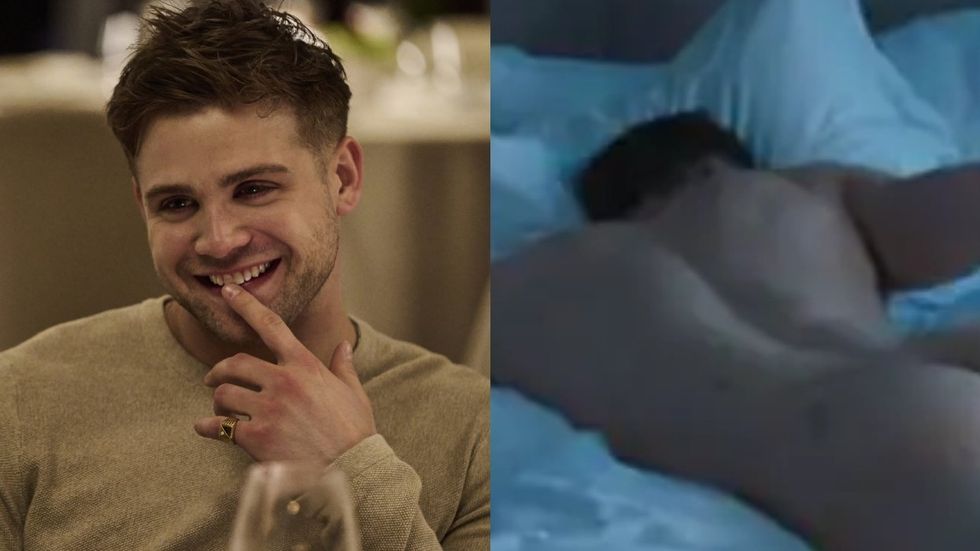 Leo Woodall on The White Lotus season 2.