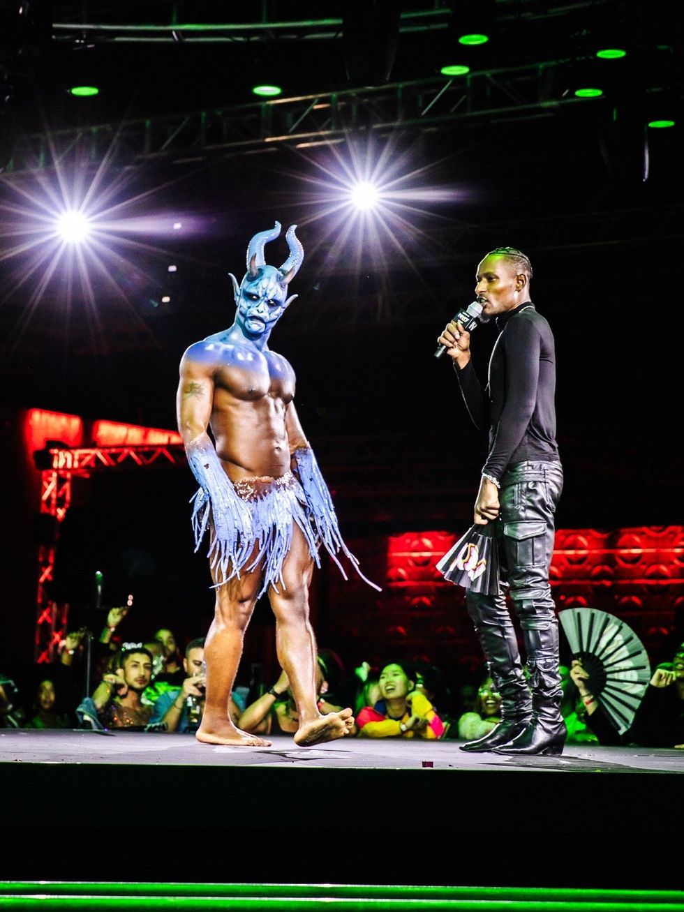 Leryia Lee and Dashaun Wesley on Halloween Ball