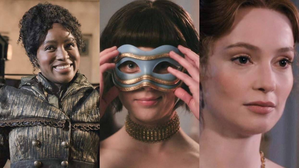 Lesbian moments in Bridgerton season 4