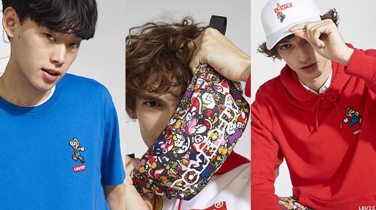 Levi's Super Mario collection.