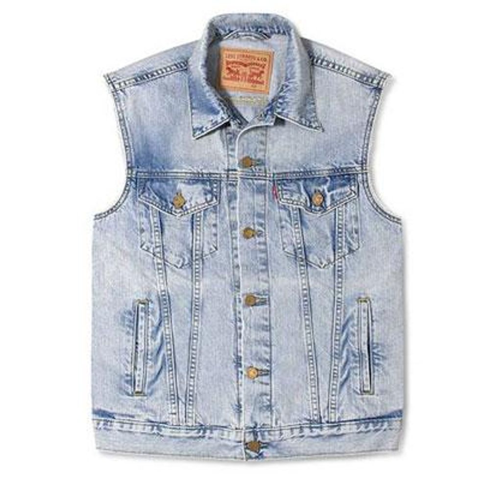 Levi's Vest, Surf Love Trucker Denim Vest