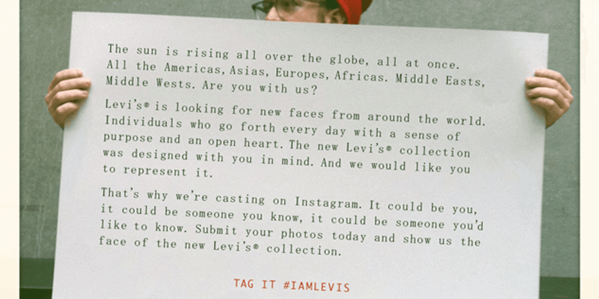 Levi Invites Model Levis Wants You to Model for their Spring Campaign | Out.com