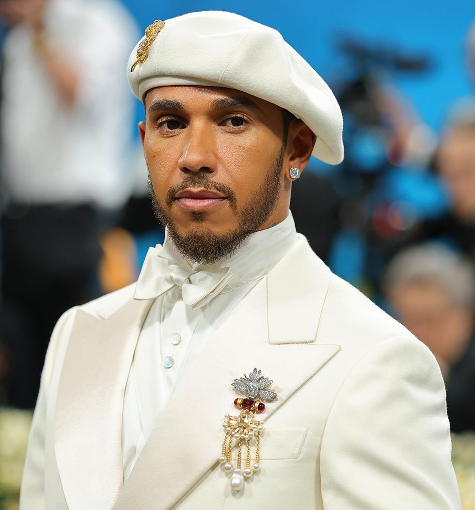 Lewis Hamilton Met Gala 2025