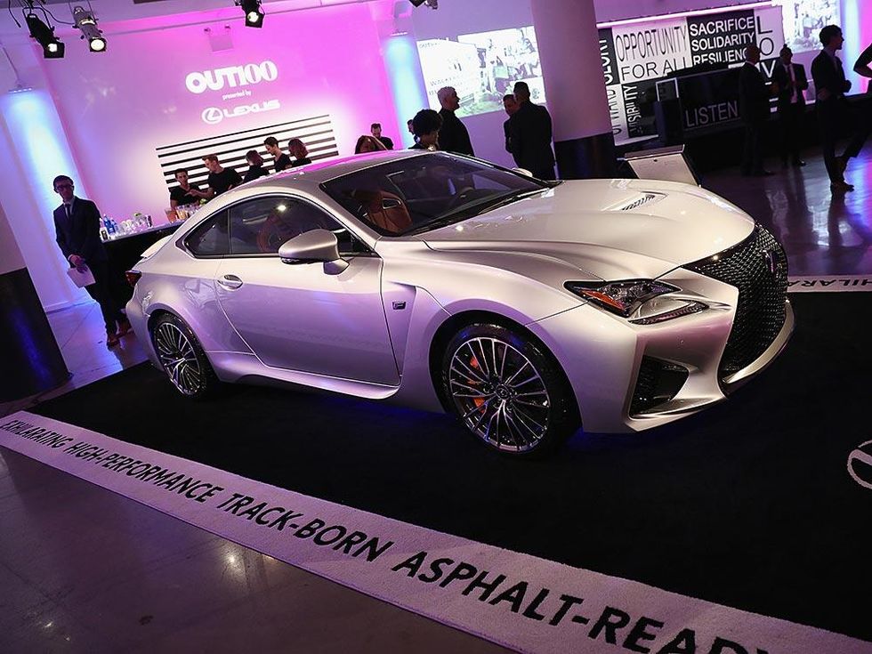 Lexus on display