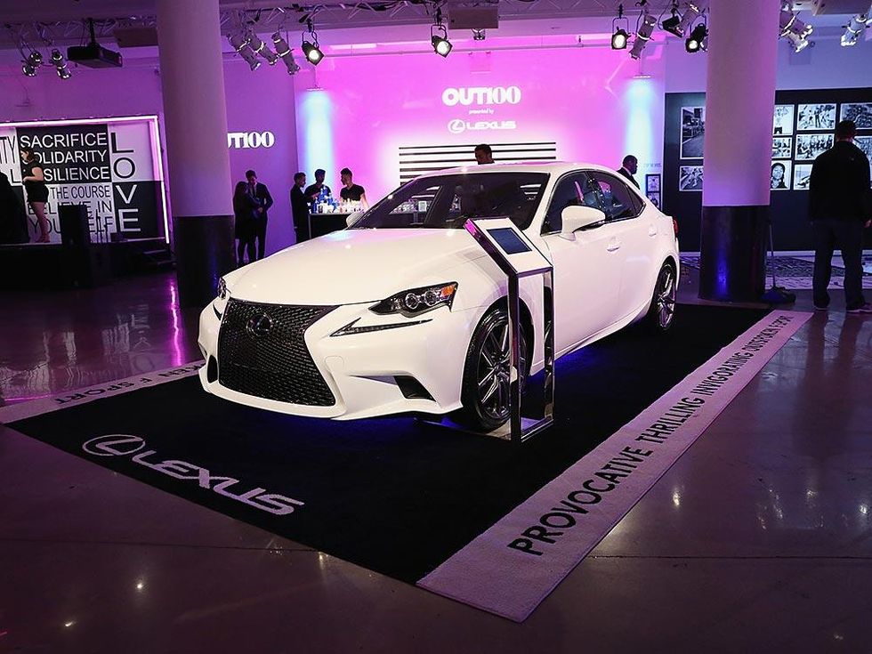 Lexus on display