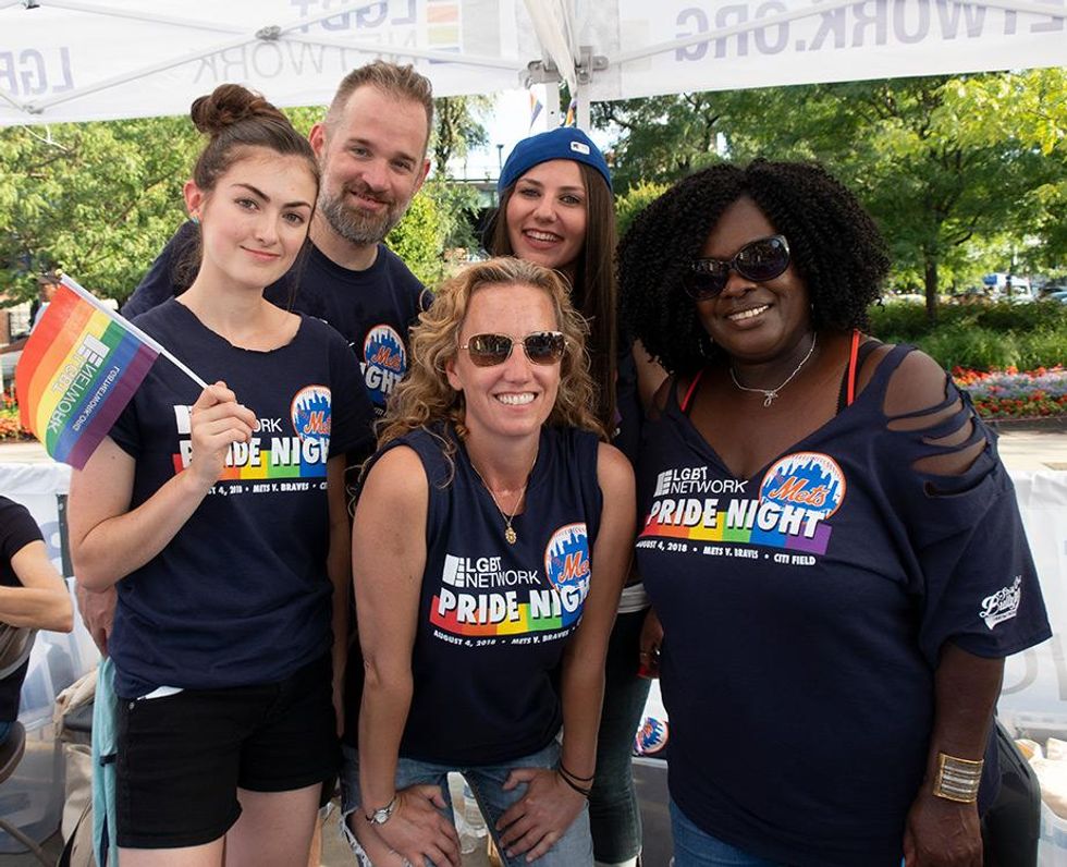 LGBT fans, allies, and their families filled Citi Field for the 3rd Annual Pride Night.