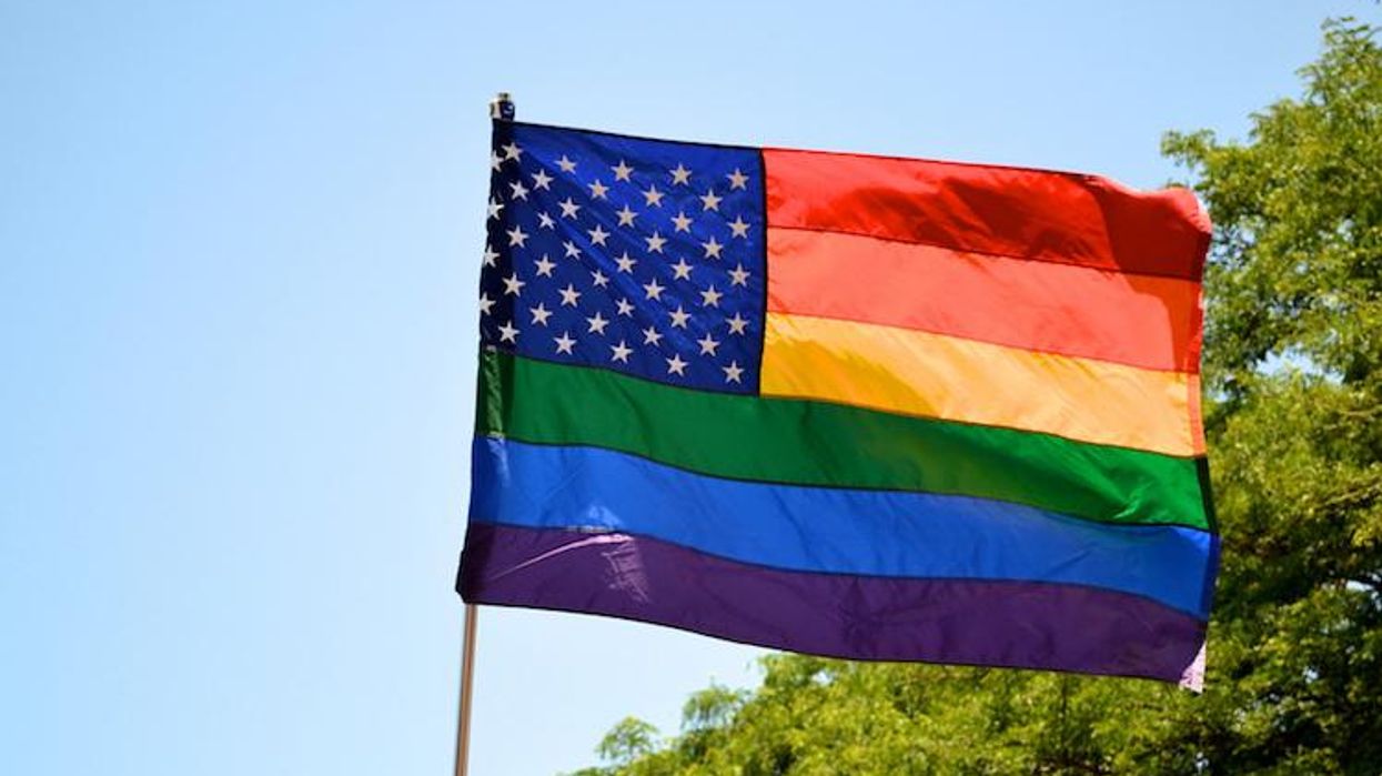 LGBT USA Flag