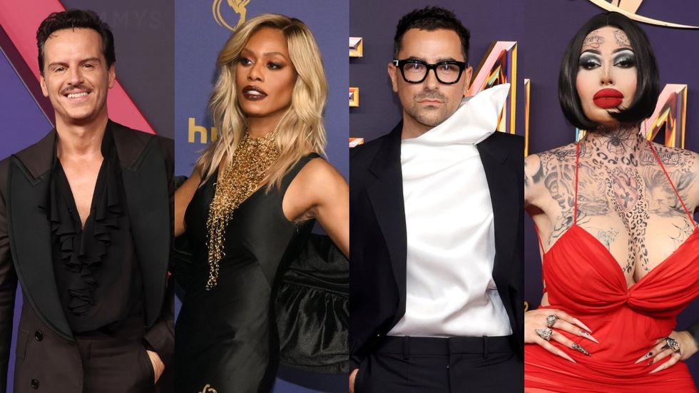 LGBTQ+ celebs who walked the 76th Emmys red carpet: Andrew Scott, Laverne Cox, Dan Levy, Plane Jane
