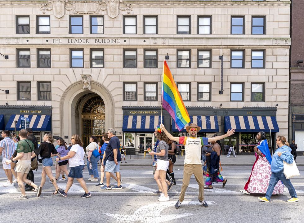 LGBTQ+ Pride Parade Celebration Festival Cleveland 2024