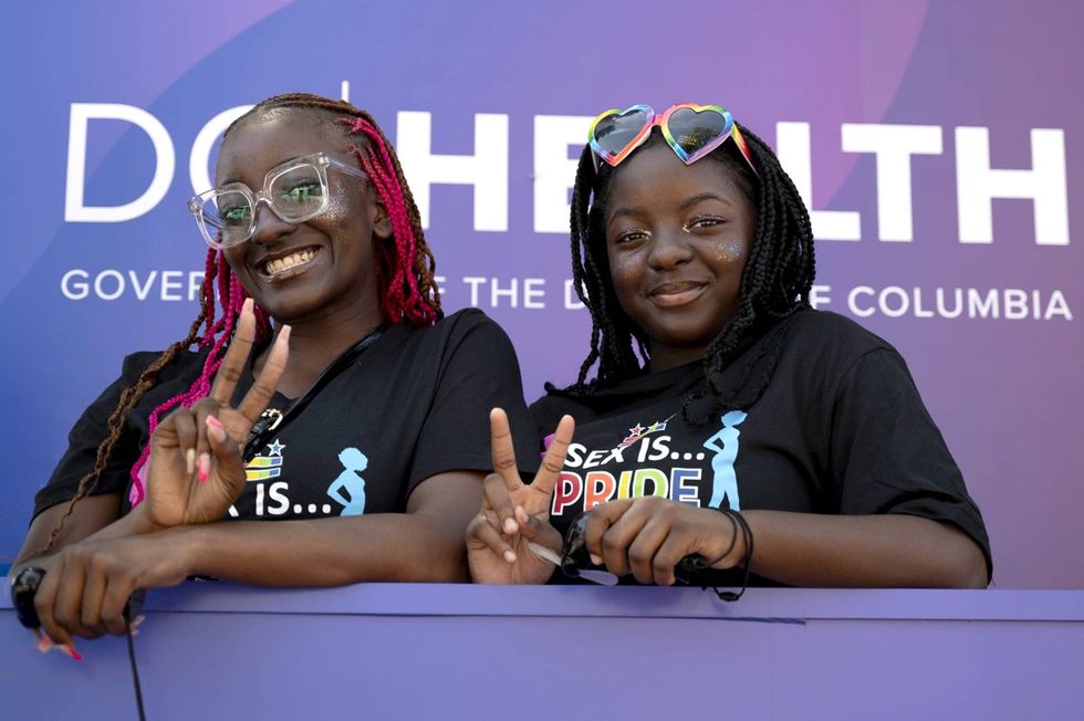 LGBTQ+ Pride Parade Celebration Festival Washington DC Capital