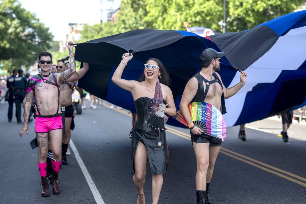 LGBTQ+ Pride Parade Celebration Festival Washington DC Capital