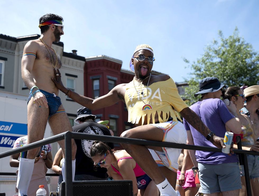 LGBTQ+ Pride Parade Celebration Festival Washington DC Capital
