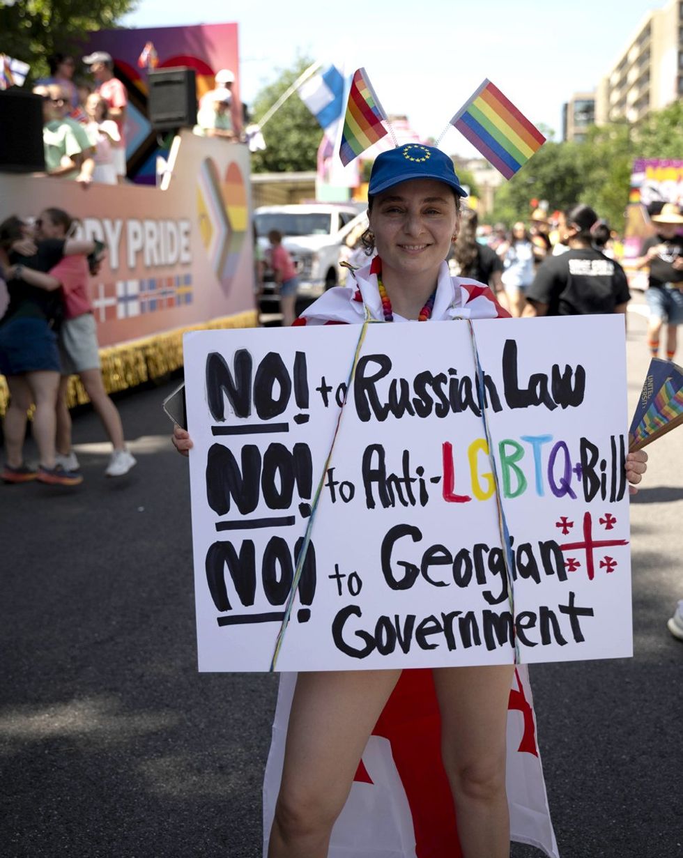 LGBTQ+ Pride Parade Celebration Festival Washington DC Capital