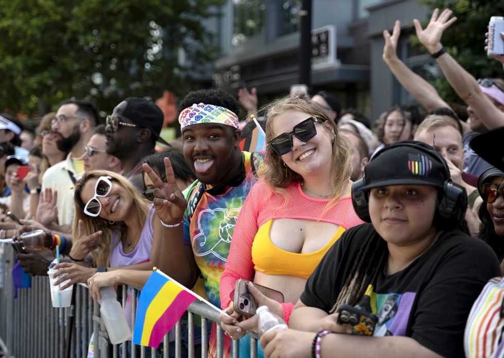 LGBTQ+ Pride Parade Celebration Festival Washington DC Capital