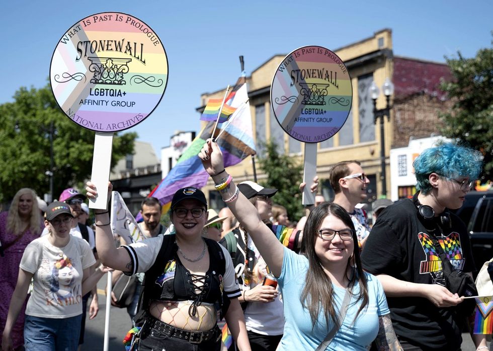 LGBTQ+ Pride Parade Celebration Festival Washington DC Capital