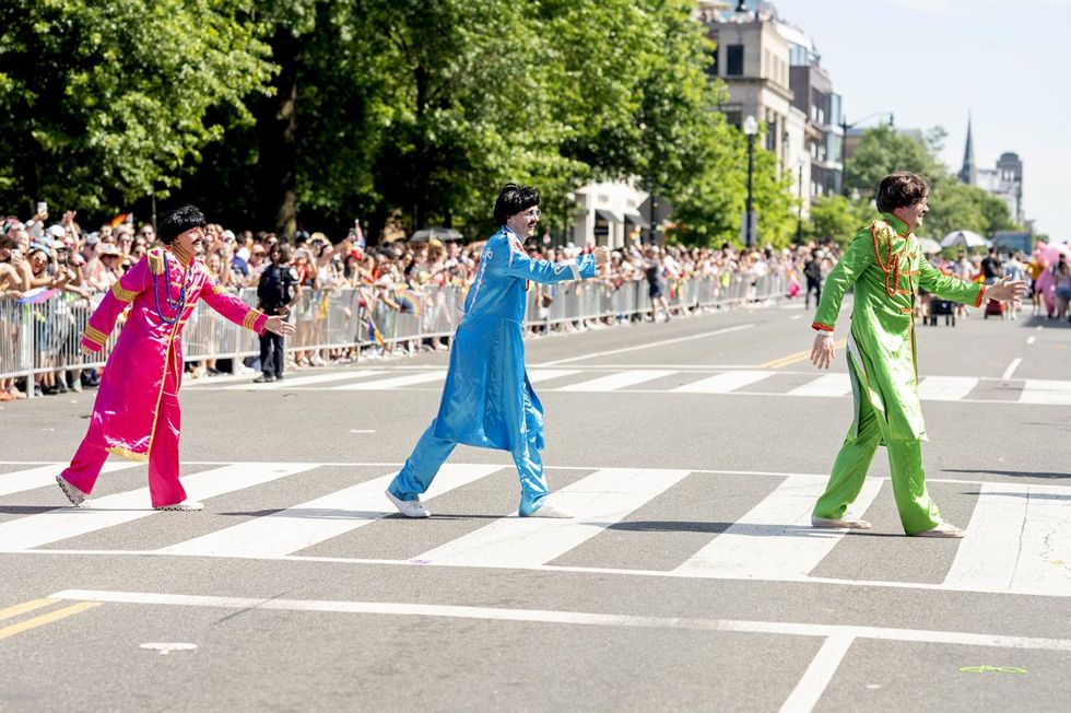 LGBTQ+ Pride Parade Celebration Festival Washington DC Capital