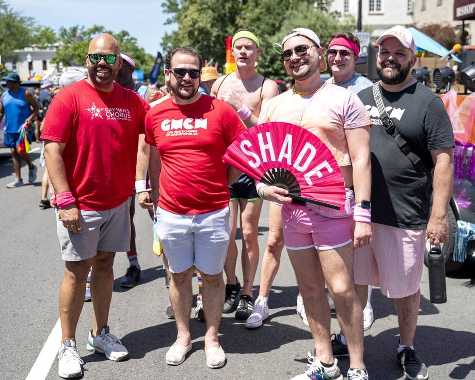 LGBTQ+ Pride Parade Celebration Festival Washington DC Capital
