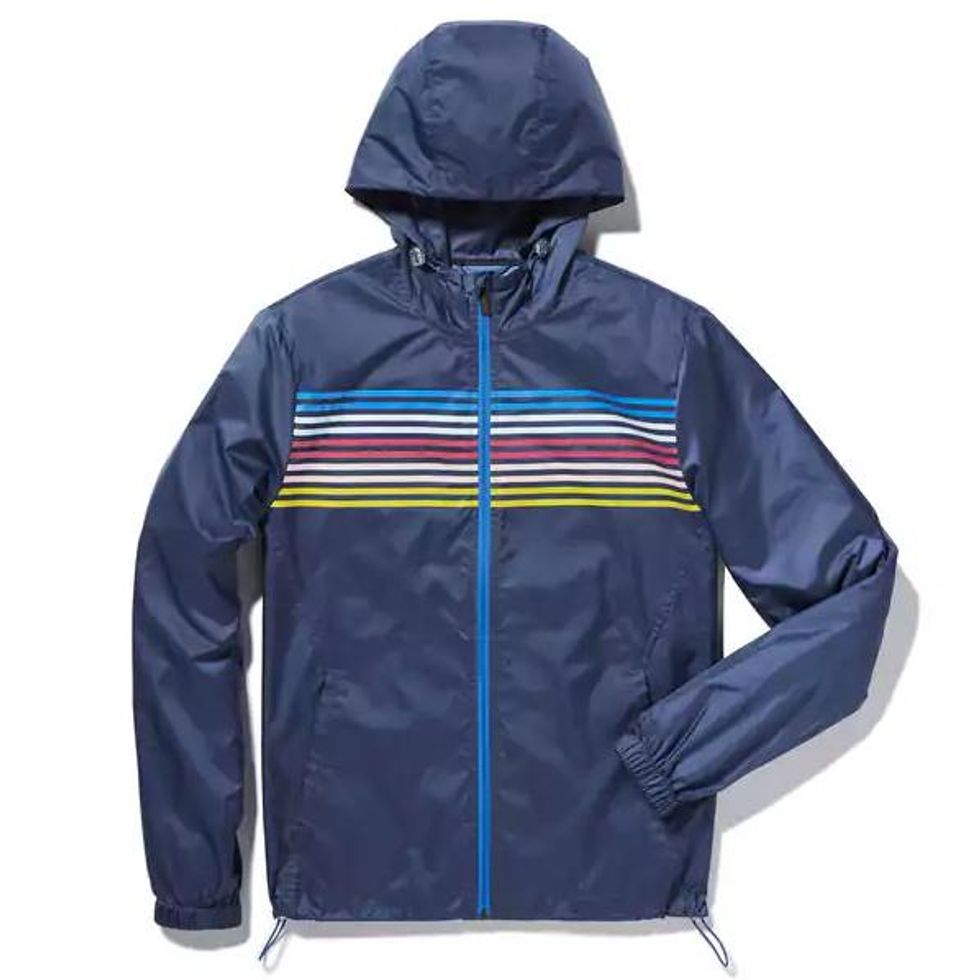 Lightweight Ombre Stripe Jacket, $150