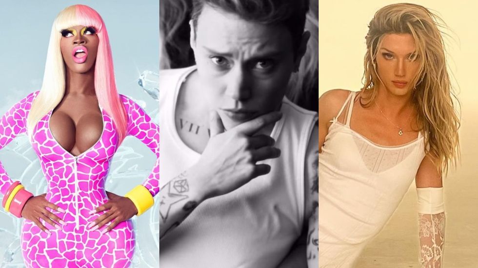 Lil Nas X, Kate McKinnon, Troye Sivan & other LGBTQ+ celebrities in drag.