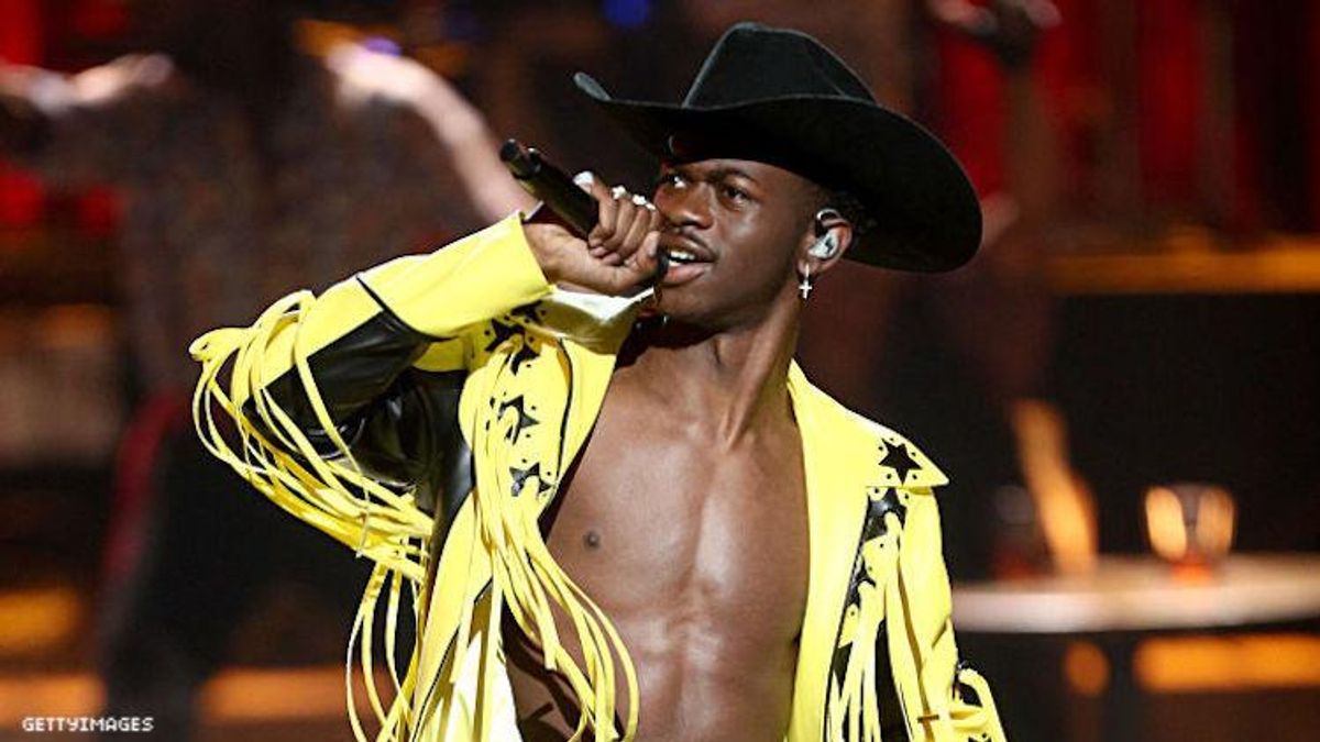 Lil Nas X on stage