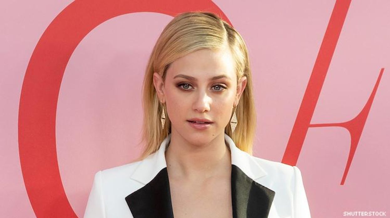 Lili Reinhart on red carpet