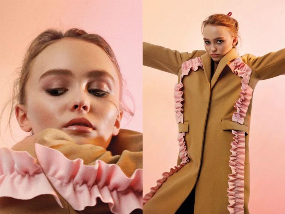 Lily Rose Depp v magazine