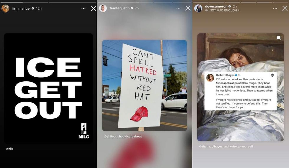 Lin-Manuel Miranda; Justin Tranter; Dove Cameron