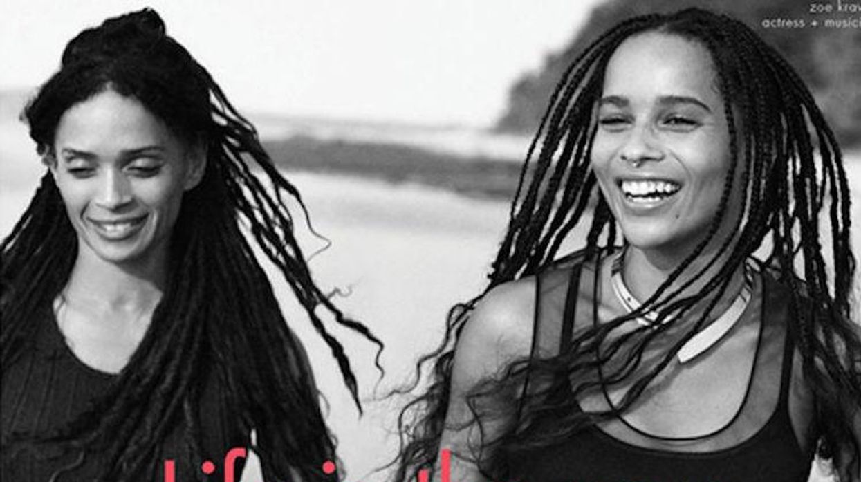 lisa bonet zoe kravitz calvin klein