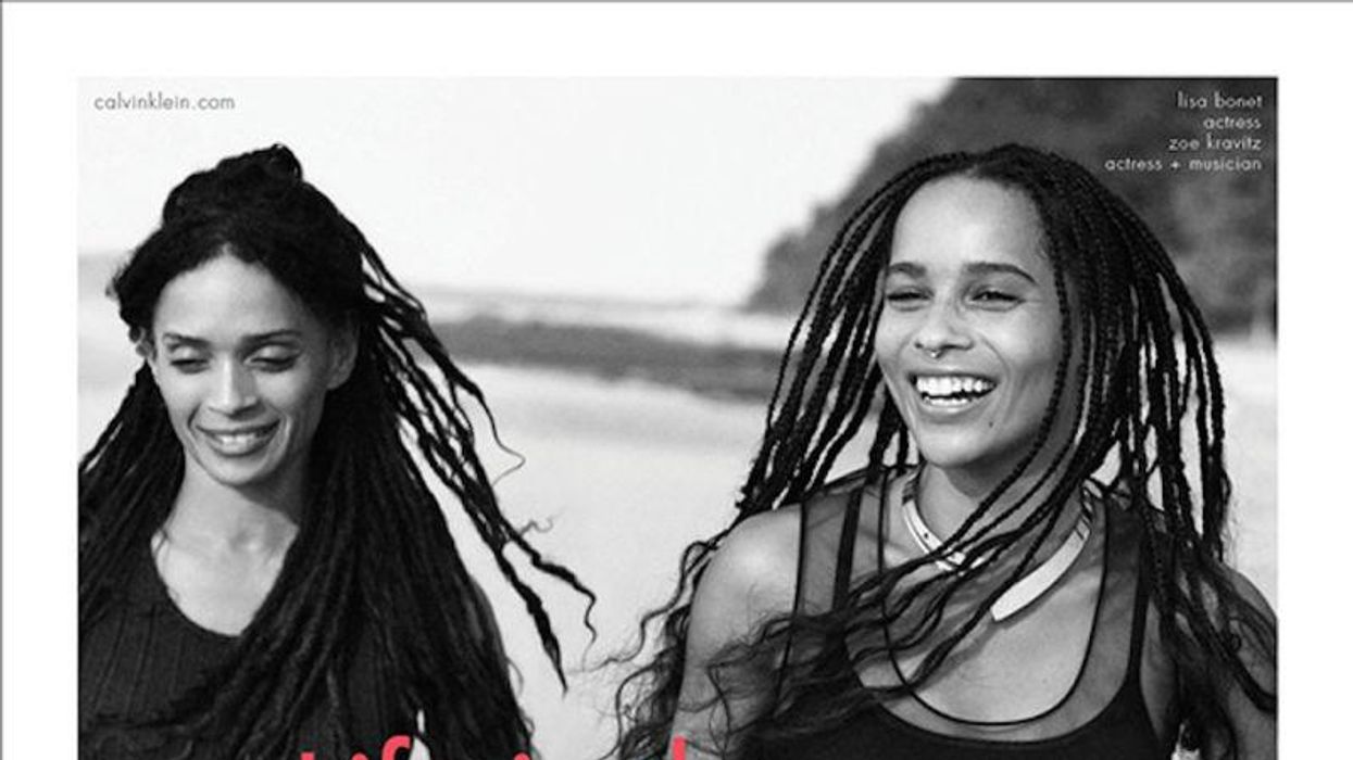 lisa bonet zoe kravitz calvin klein