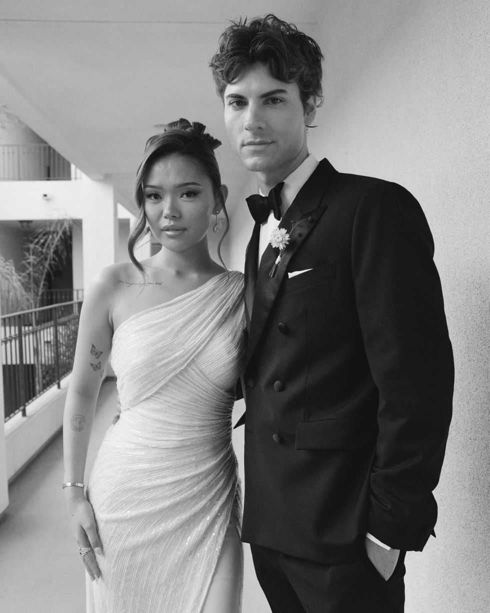 Lisa Yamada and Christian Weissmann dressed for the 52nd Daytime Emmy Awards