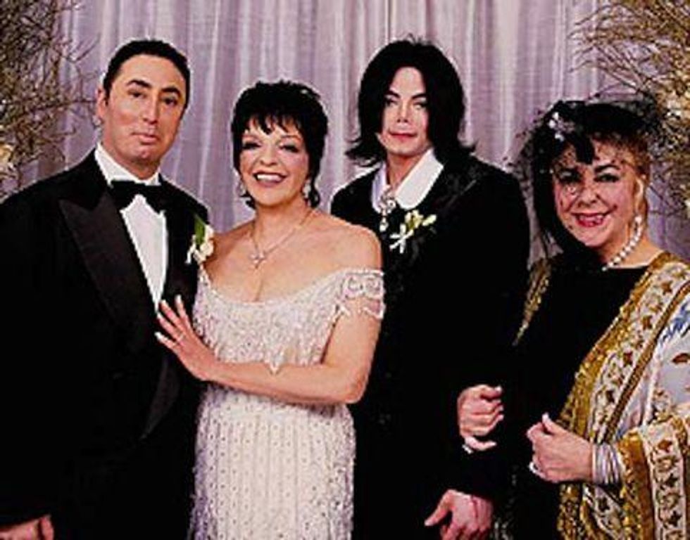 Liza Minnelli and David Gest Wedding