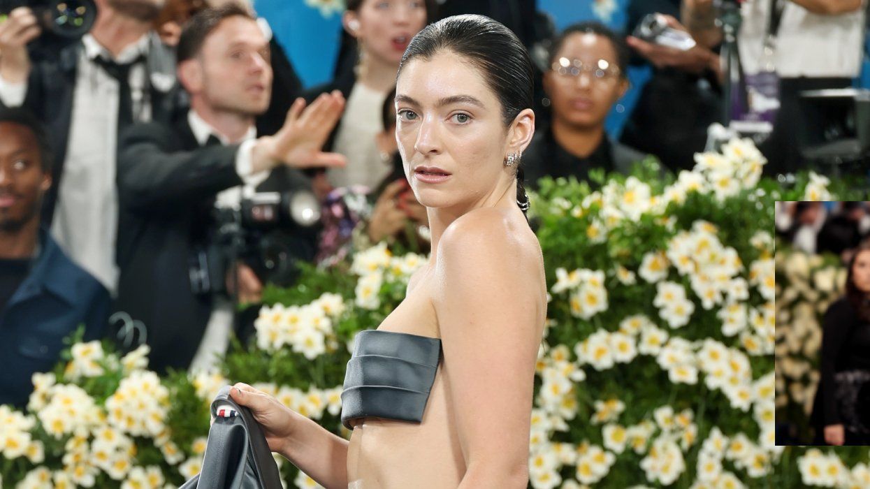 Lorde attending the 2025 Met Gala celebrating "Superfine: Tailoring Black Style" at the Metropolitan Museum of Art on May 5, 2025