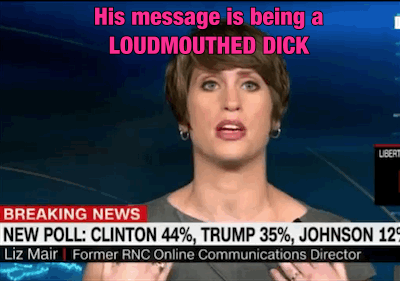 loudmouthed dick donald trump