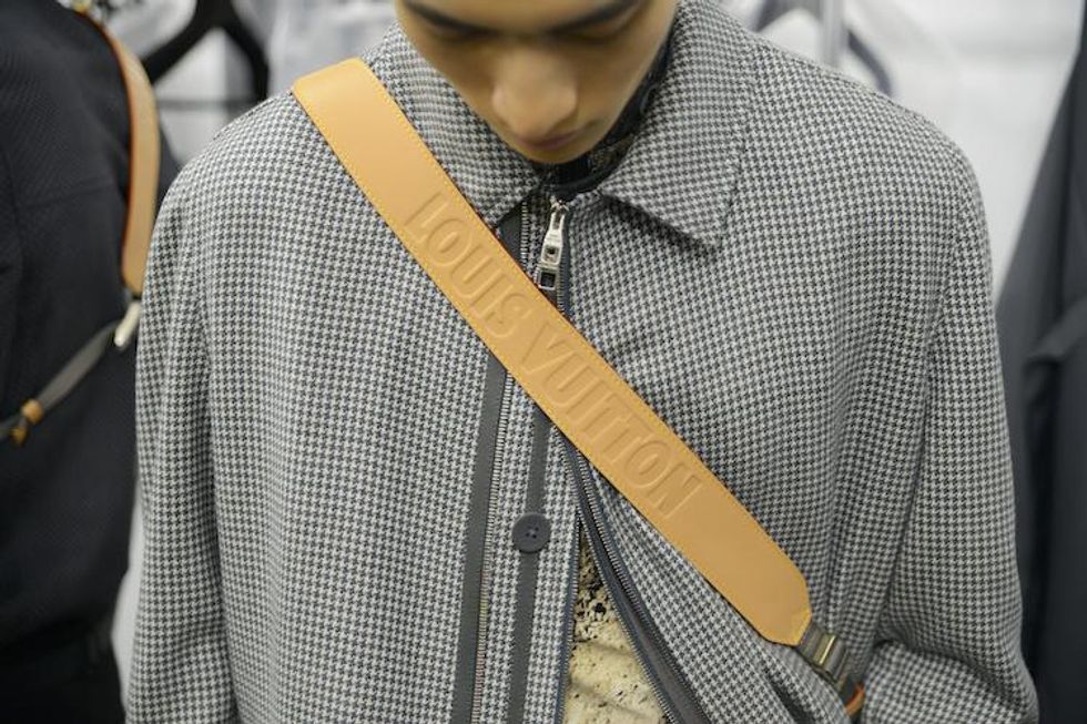 Louis Vuitton Present's Chic, Floral Menswear for Fall 18 Paris Show